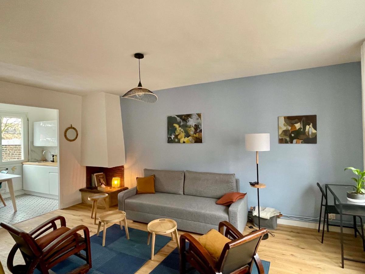 La Chambre Jaune Maison Avec Grande Terrasse Et Garage Prive Villa Lille Kültér fotó